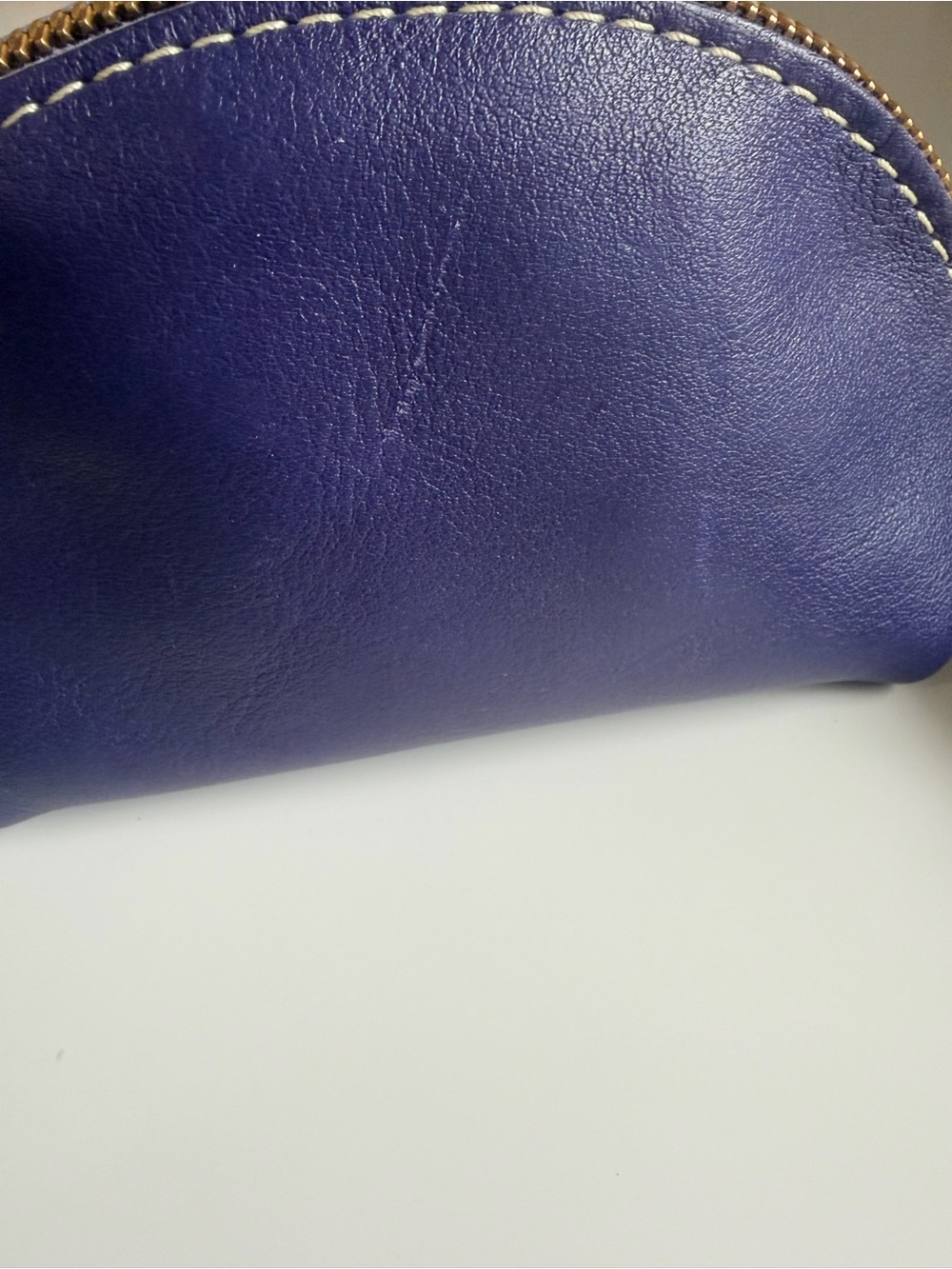 Portland Leather Goods Taco Tassel Pouch in Violet 🪻 RARE COLOR - Picture 3 of 5